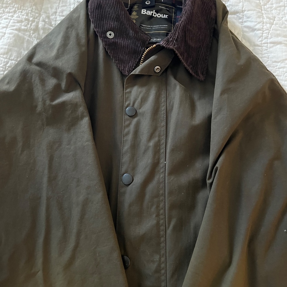 Barbour Beaufort size 50 men’s Olive